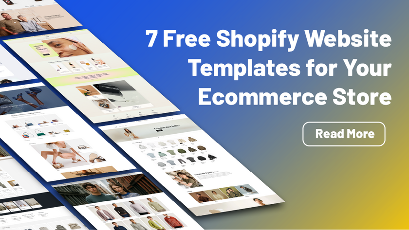 7 Free Shopify Website Templates for Your Ecommerce Store