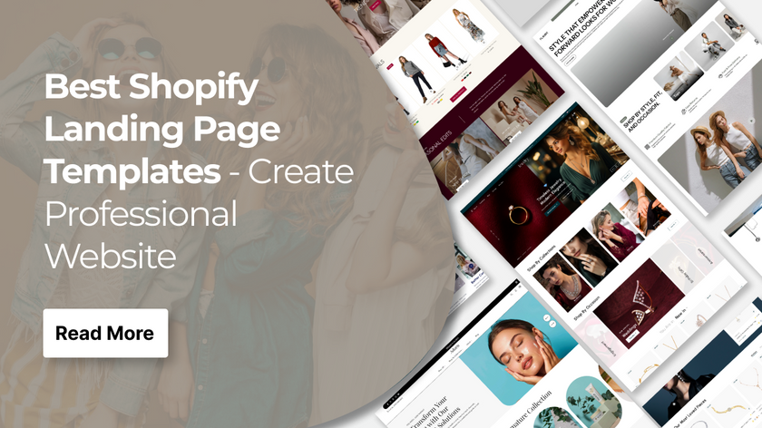 Best Shopify Landing Page Templates - Create Professional Website