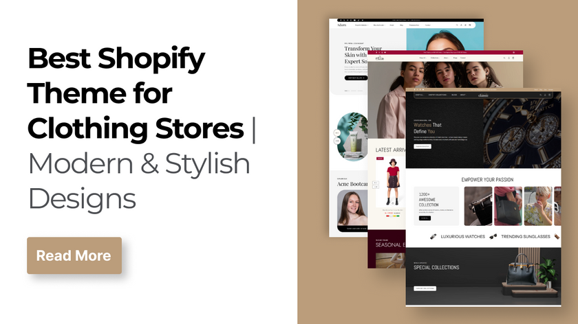 Best Shopify Theme for Clothing Stores | Modern & Stylish Designs