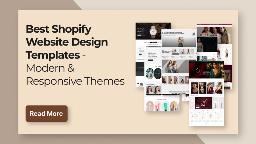 Best Shopify Website Design Templates - Modern & Responsive Themes