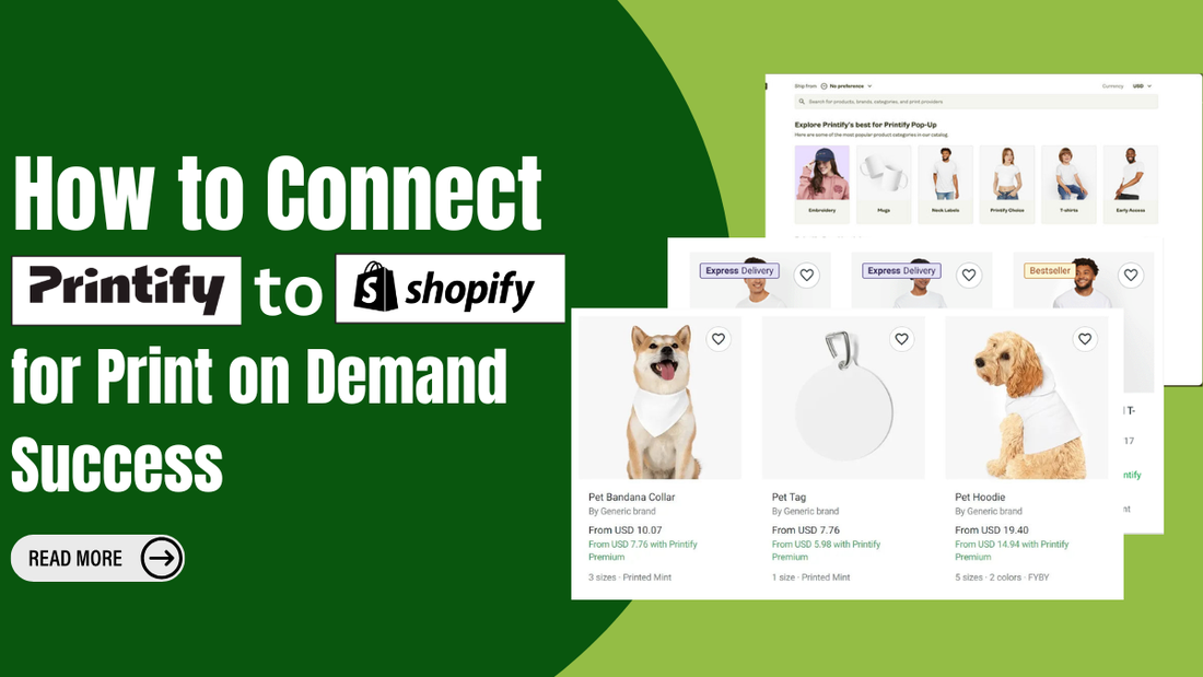 Connect Printify to Shopify