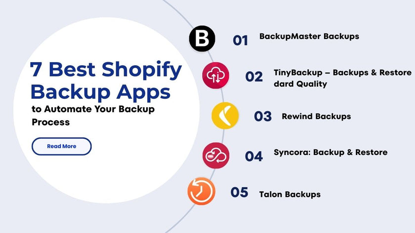 7 Best Shopify Backup Apps to Automate Your Backup Process