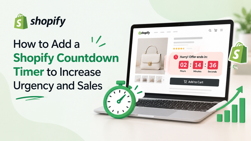 How to Add a Shopify Countdown Timer to Increase Urgency and Sales