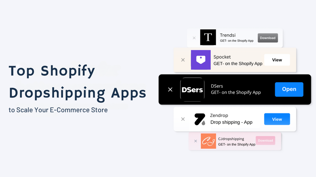 Shopify Dropshipping Apps