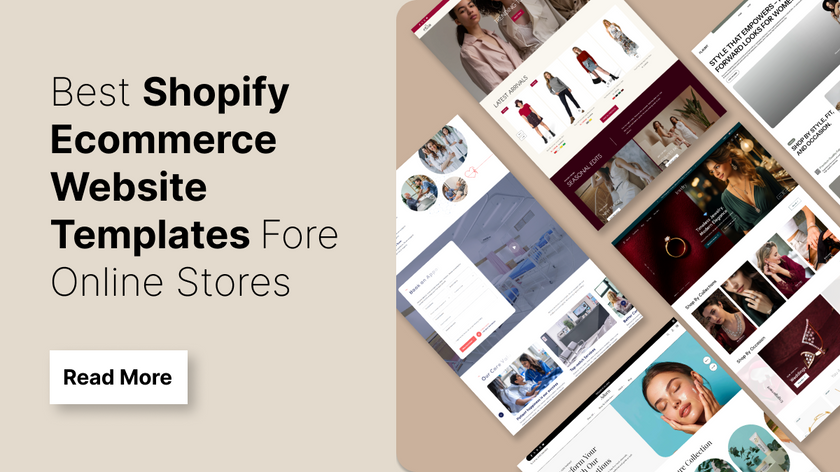 Best Shopify Ecommerce Website Templates Online Stores