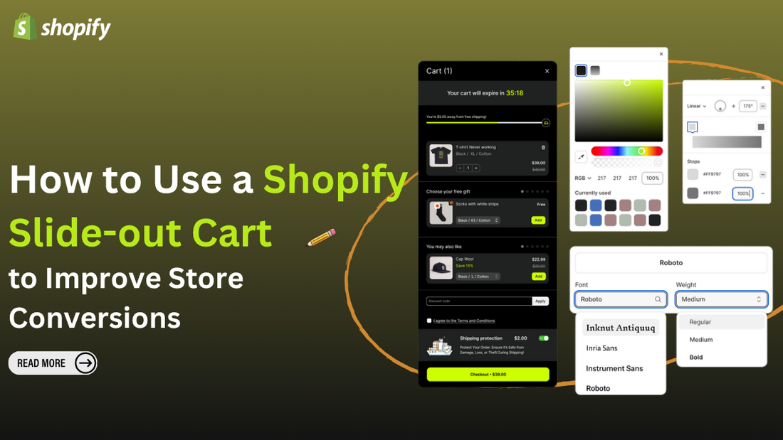 Shopify Slide-out Cart