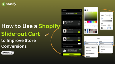 Shopify Slide-out Cart