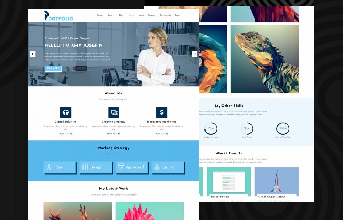 Web Design Portfolio Inspiration Themes For Digital World