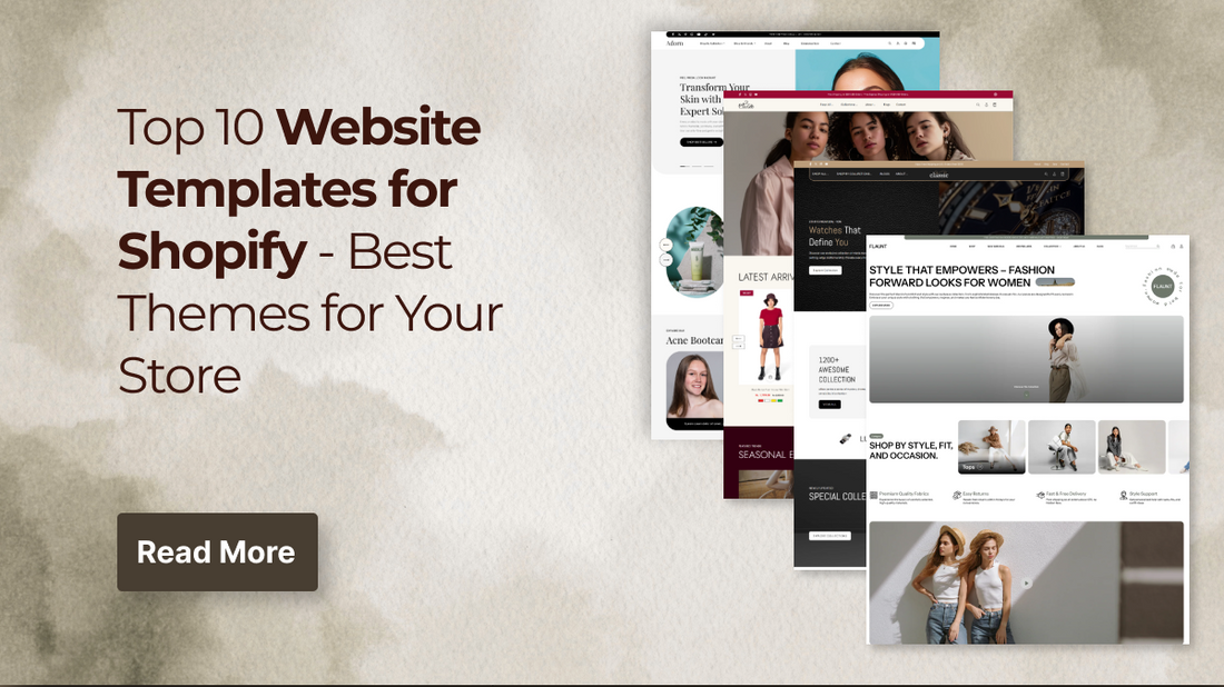 Top 10 Website Templates for Shopify - Best Themes for Your Store