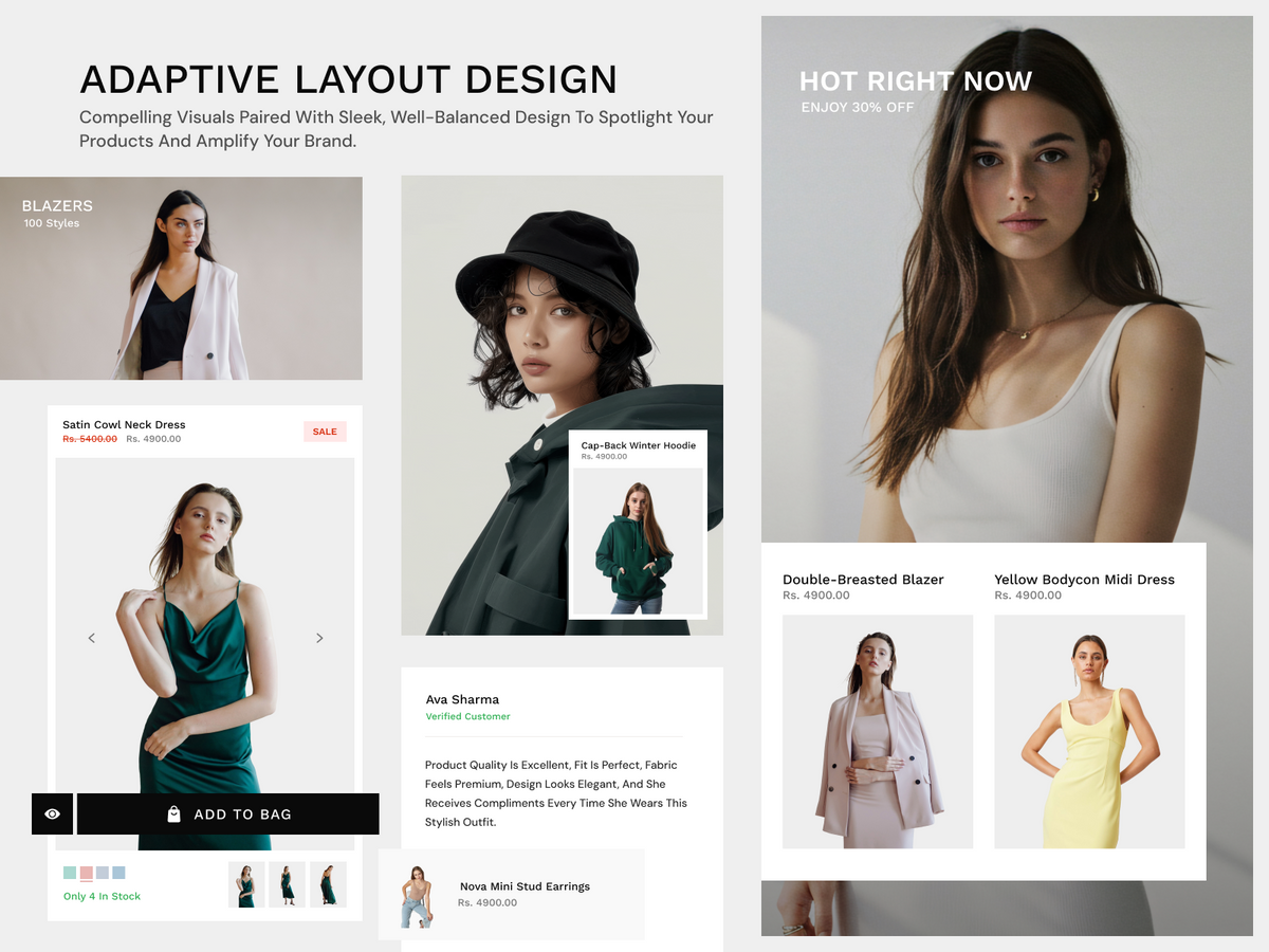 Shopify Software Layout Sample Rich Shopify Theme