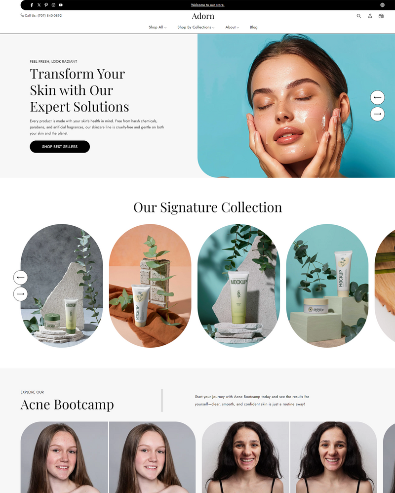 Adorn Beauty Shopify Theme