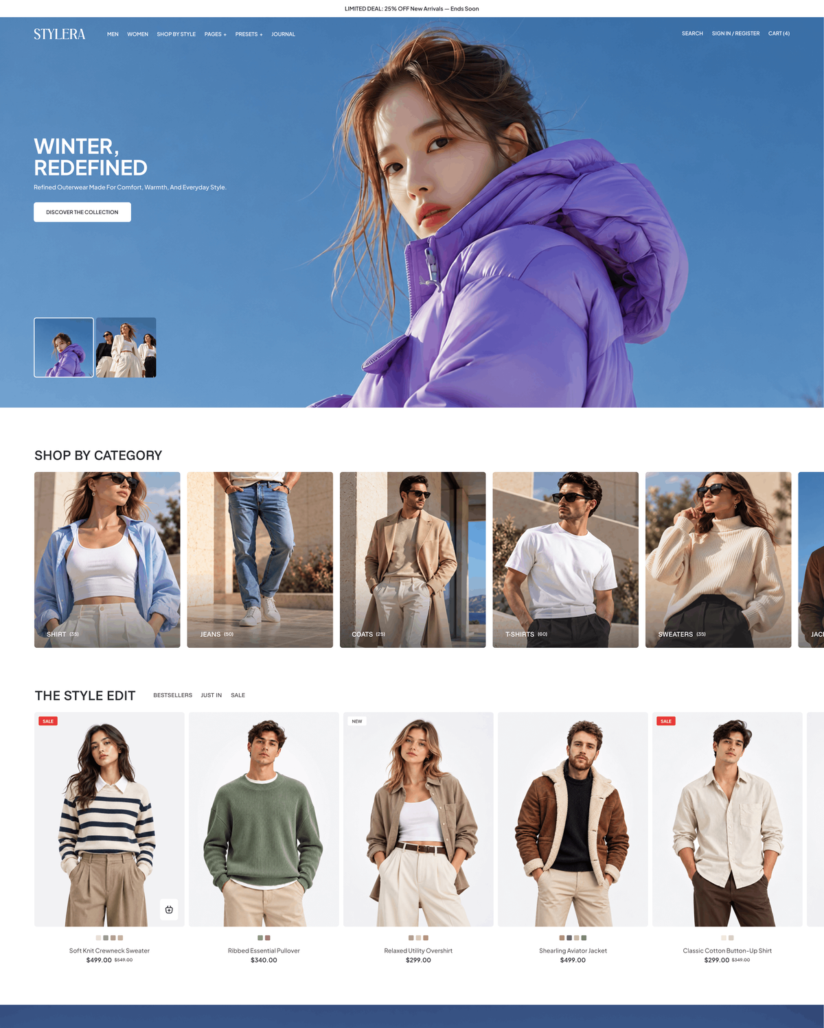 Minimal Shopify Theme