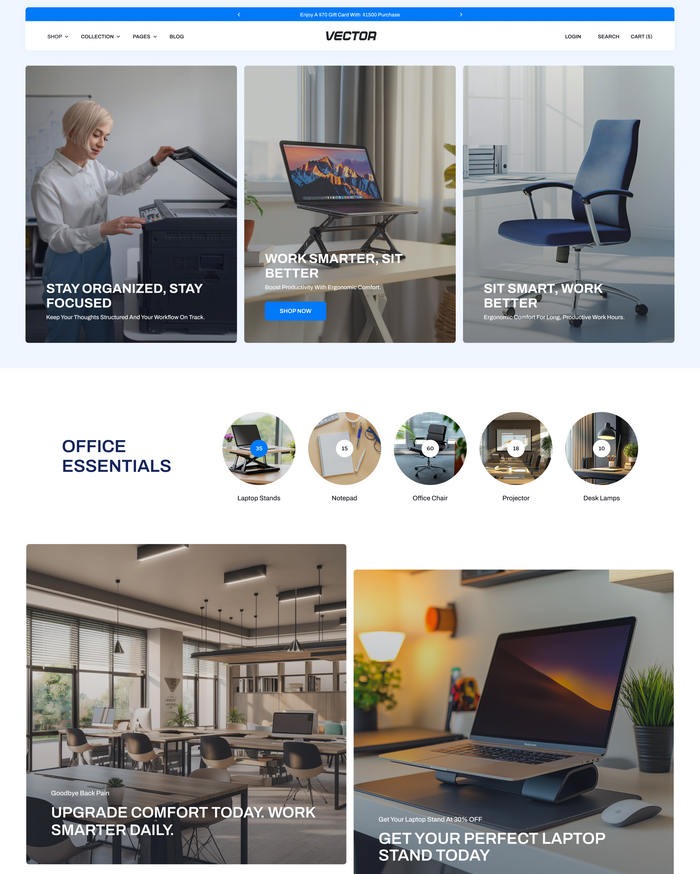 Vector Shopify Theme