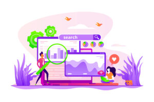 SEO optimization concept vector illustration