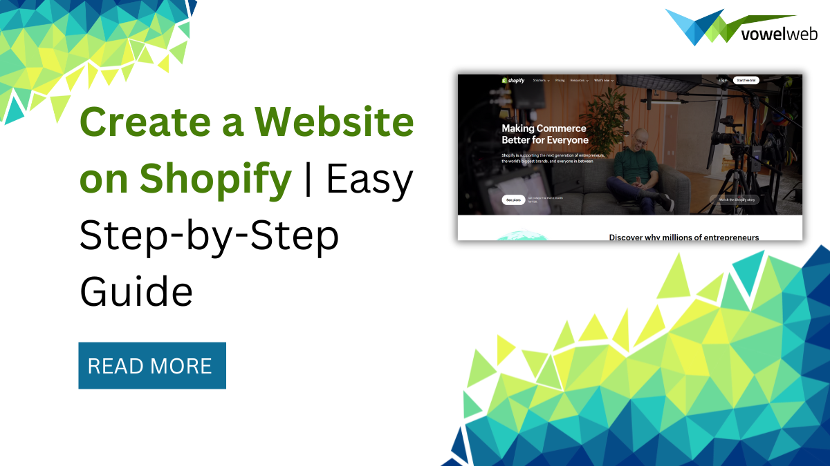 create a website on Shopify