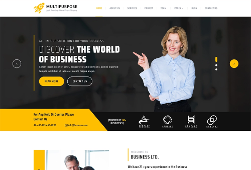 Multipurpose WordPress Theme