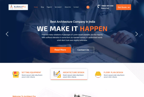 Architecture WordPress Theme