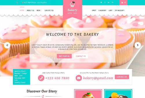 Bakery WordPress Theme