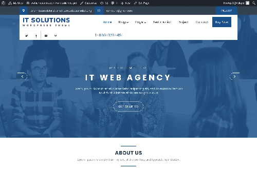 IT Solution WordPress Theme