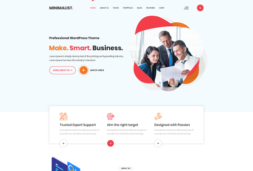 Minimalist WordPress Theme