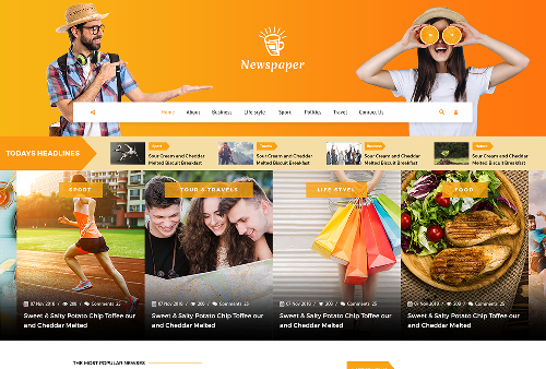 Newspaper WordPress Theme