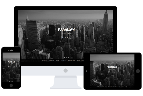 Parallax WordPress Theme