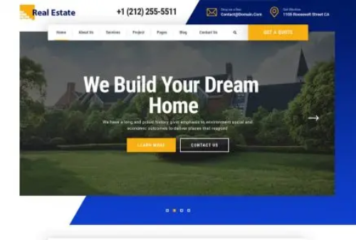 Real Estate WordPress Theme