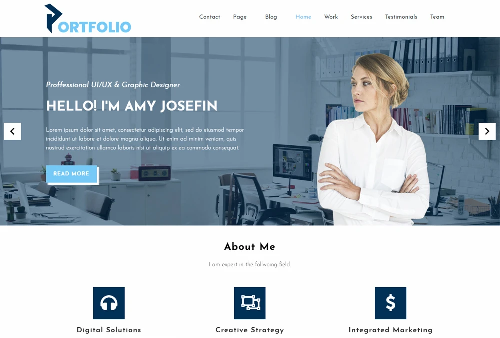 WordPress Portfolio Theme