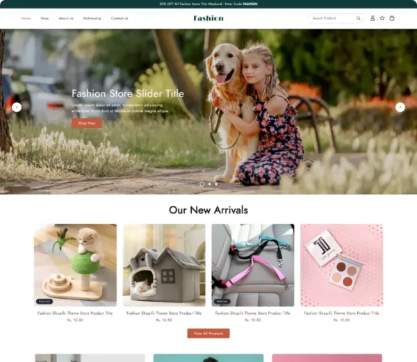 Fashion Store Product Image