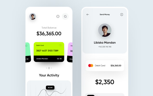 Banking App Management Mobile App Project